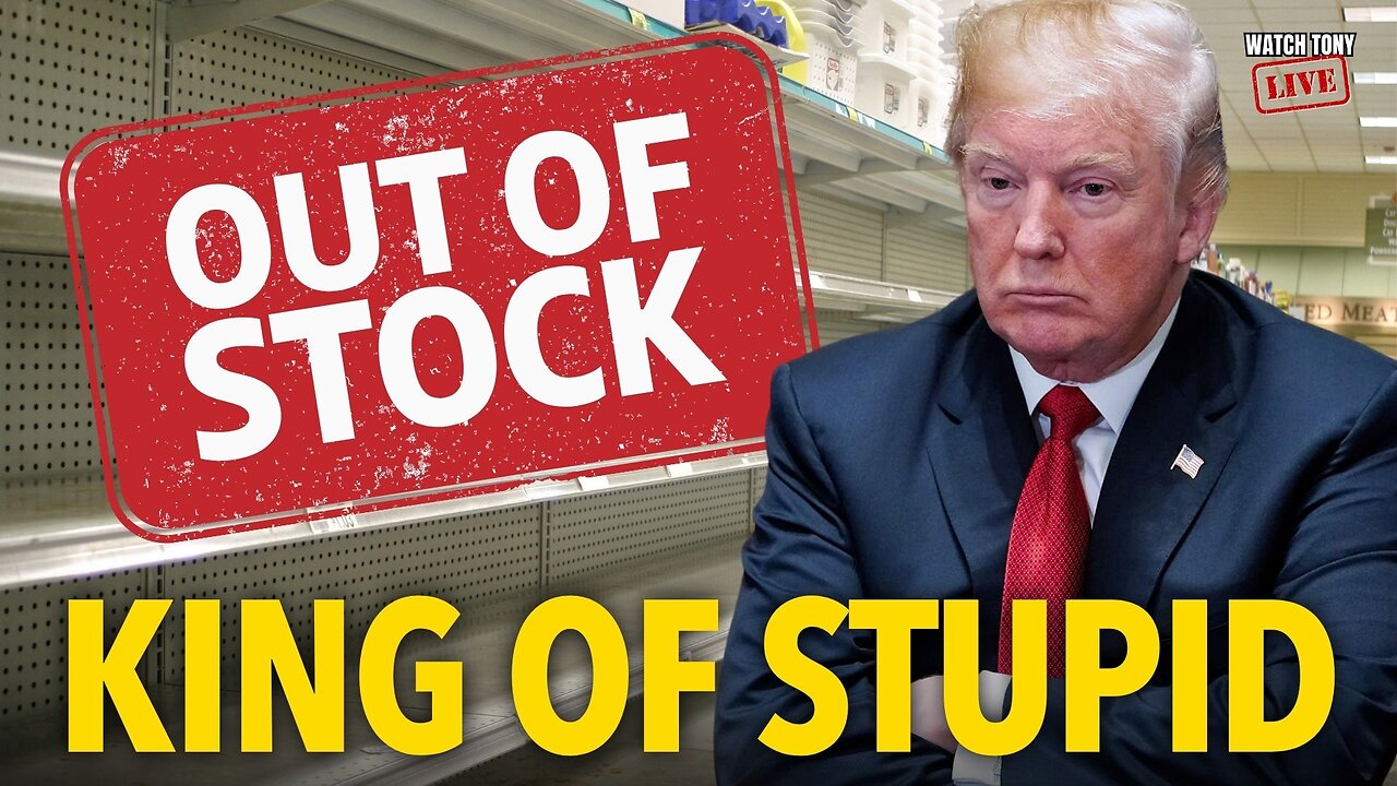 EMPTY SHELVES EVERYWHERE — Trump’s to Blame! | The Tony Michaels Podcast #889