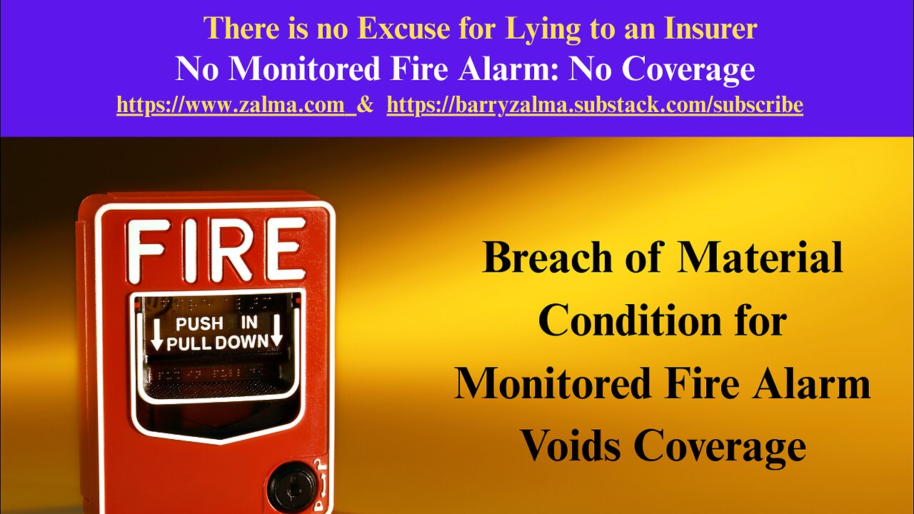 There is no Excuse for Lying to an Insurer
