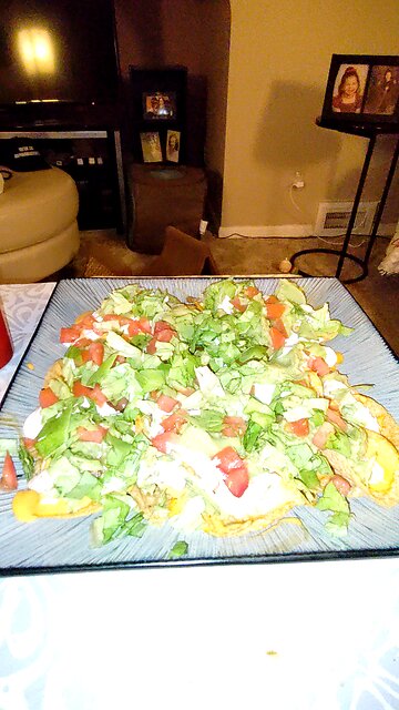 Eating Nachos Prepared By Wife, Dbn, MI, 11/12/25
