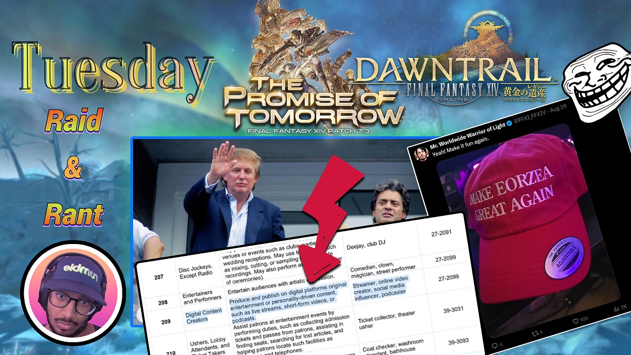 『BLM lvl 100 』R&R Final Fantasy XIV #64 | MEGA, No Tax on Tips For Streamers