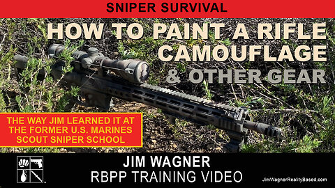 How To Paint A Rifle Camouflage by Jim Wagner