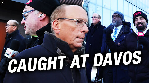 BlackRock and WEF boss Larry Fink CONFRONTED in Davos