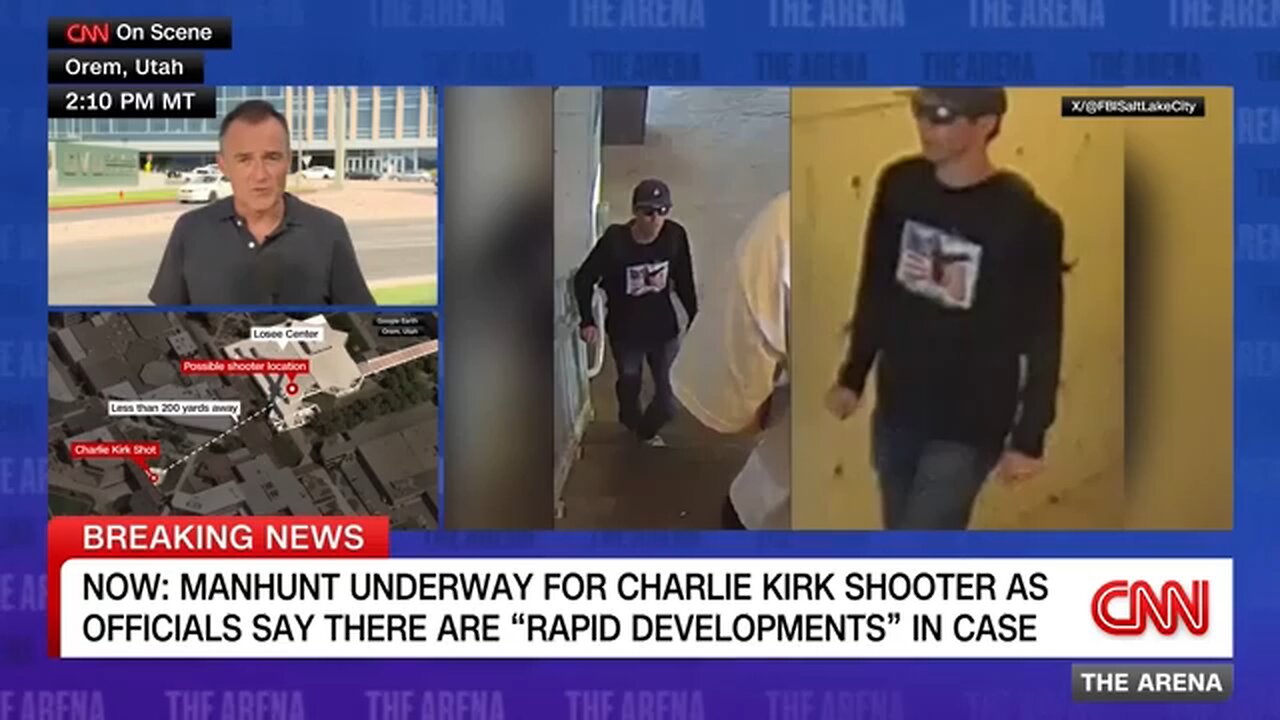 Officials: 'Rapid developments' in Charlie Kirk shooting investigation