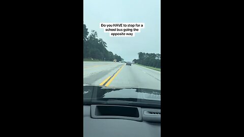 Do You Stop for a School Bus Across a Divided Highway ? #SchoolBusLaw #japd