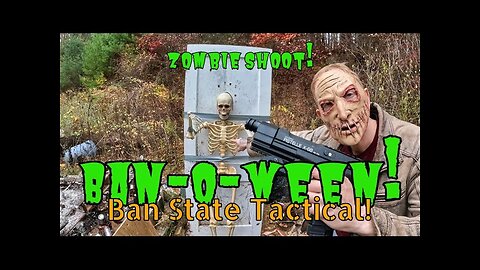 Halloween Zombie Shoot! Can we Hit The BRAIN! (Ban State Tactical)