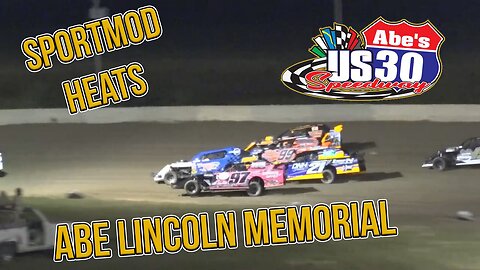 Abe Lincoln Memorial | Sportmod Heats | US 30 Speedway | 9-17-2021