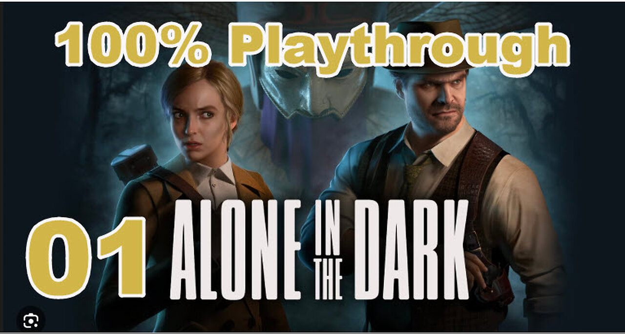 Alone In The Dark - 100% Playthrough - Chaper 1 - D