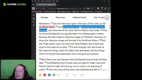 Journey Through The Bible - 1 Kings 15 - Reigns of Abijam and Asa; Nadab and Baasha 08022025