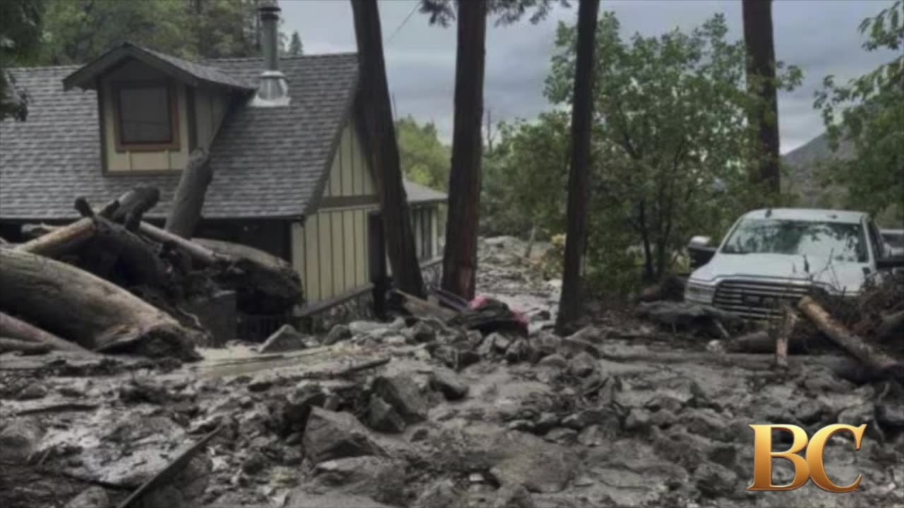 Sudden heavy rain in Southern California unleashes mudslides, 2-year-old drowns