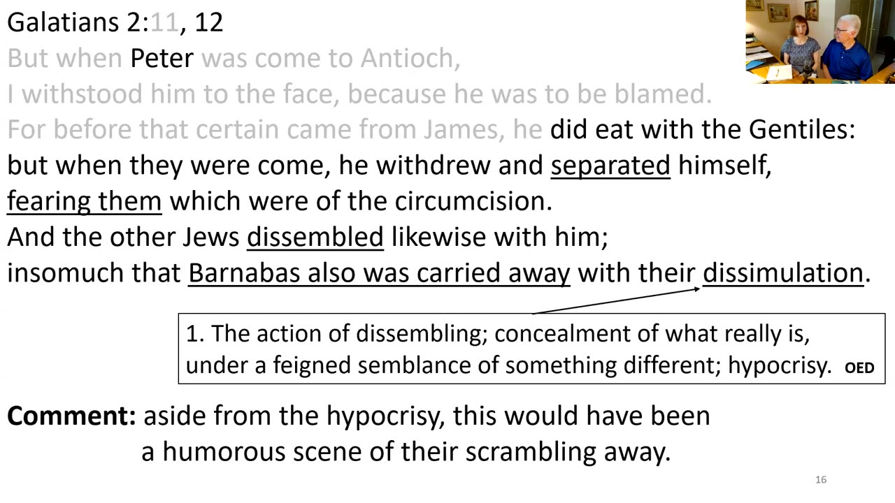 July 27, 2025 - Galatians 2:6-21 - Fearing the Circumcision - Rightly Dividing