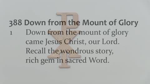 Worship From Mt. Olive Ev. Lutheran Church