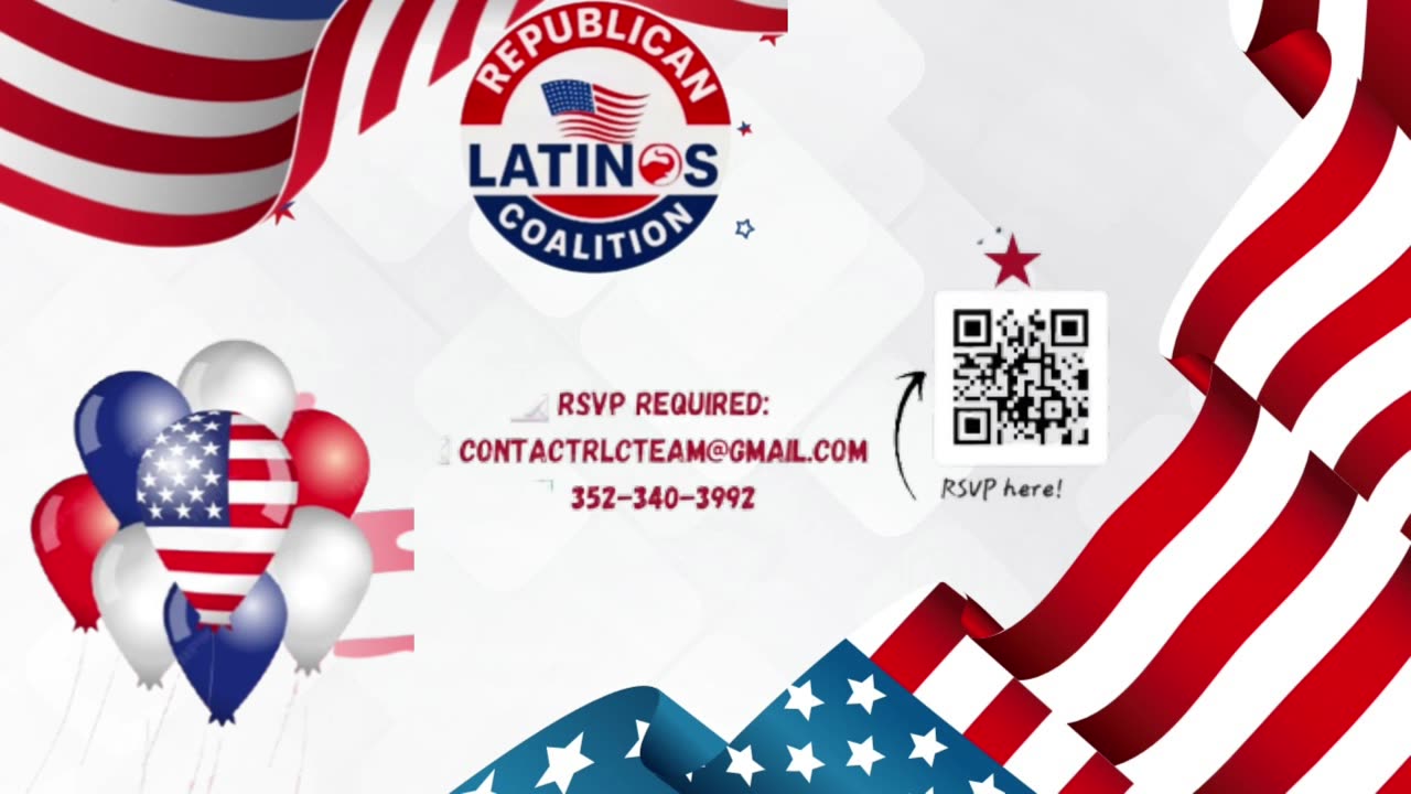 Invite to the Republican Latino Coalition opening