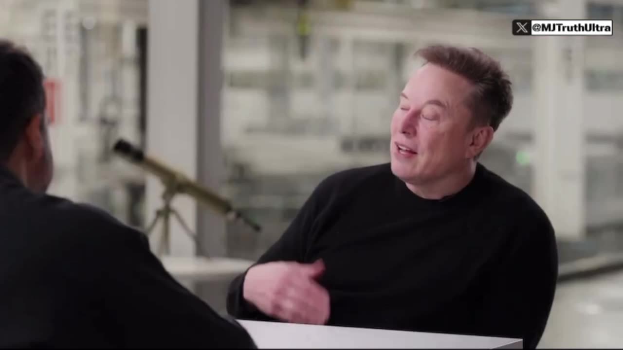 Elon Musk - People won’t have to work and can have any goods and services they want
