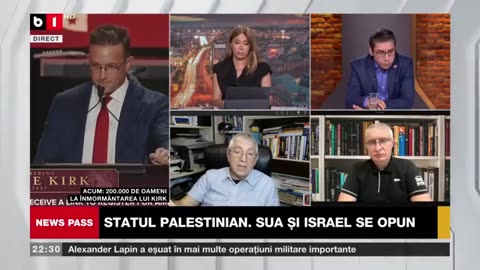 min. 25 (22.9.2025) Jidanii B1Tv tristi pentru că zece țări se pregătesc să recunoască PALESTINA.