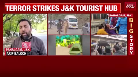 J&K Terrorist Attack News: Ground Report From Pahalgam Tourists Targeted, 1 Killed & 7 Injured