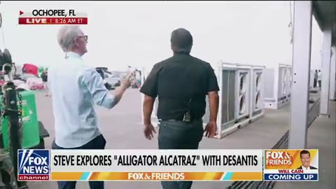 Under Florida Governor Ron DeSantis's leadership, 'Alligator Alcatraz'