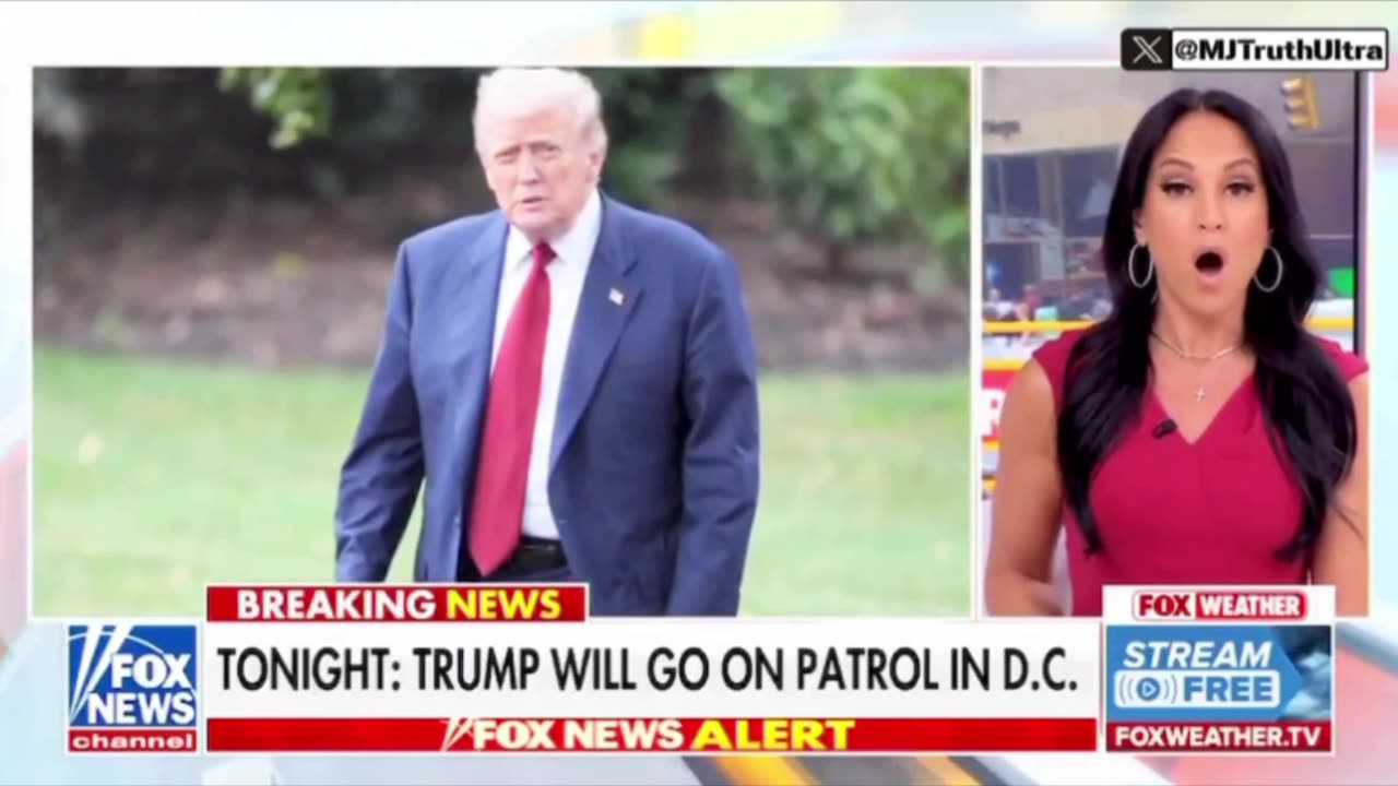 Trump will go on PATROL with Law Enforcement TONIGHT in Washington D.C