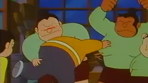 Doraemon - 05 F/m Gian Spanked