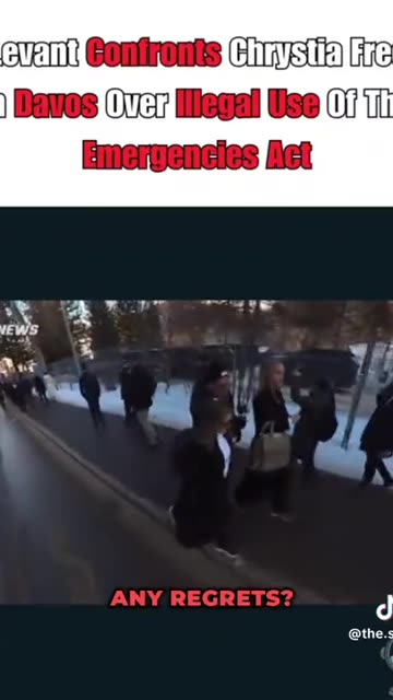 The delusional, Chrystia Freeland “I’m proud of standing up for Canadians “