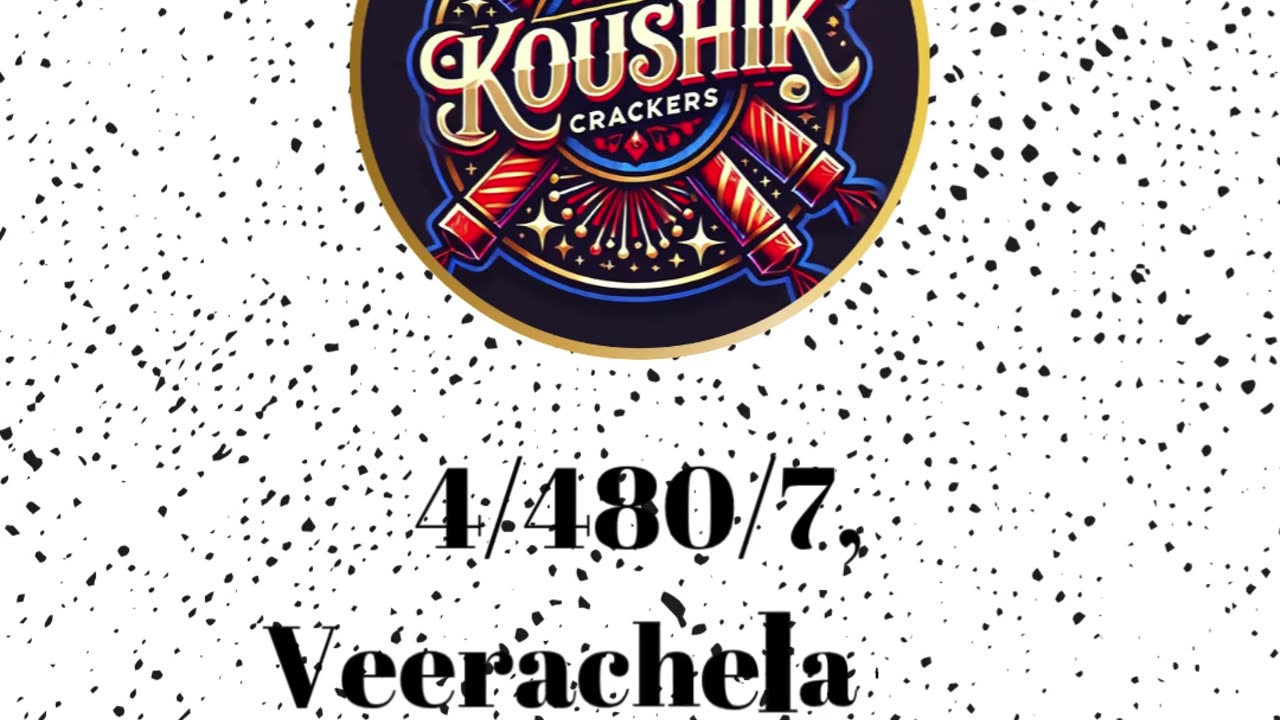 Celebrate Every Spark – Premium Crackers from Koushik Crackers, Virudhunagar!