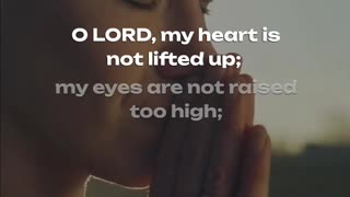 Psalm 131:1