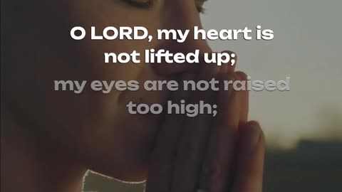 Psalm 131:1