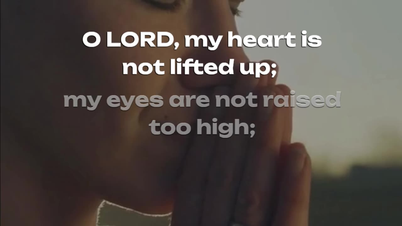 Psalm 131:1