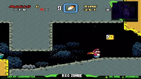 Super Mario World Playthrough Donut Plains 2 (Alternate Exit)