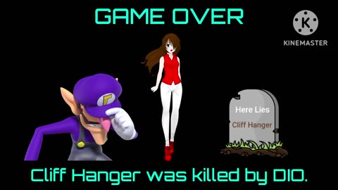 Cliff Hanger vs. The Vampire (English Arcade Bootleg) Continue & Game Over