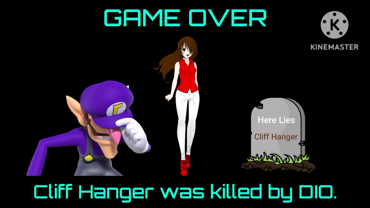 Cliff Hanger vs. The Vampire (English Arcade Bootleg) Continue & Game Over