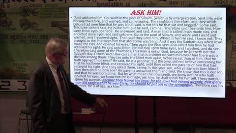 Fear of the Jews-Pastor Bill Hughes