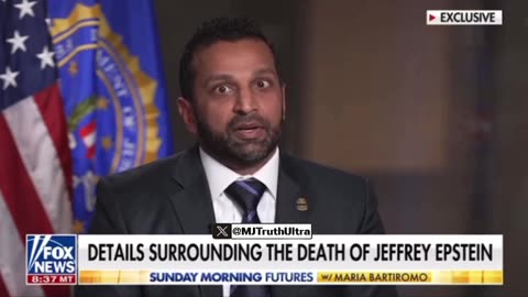 Dan Bongino & Kash Patel agree… Jeffrey Epstein killed himself.