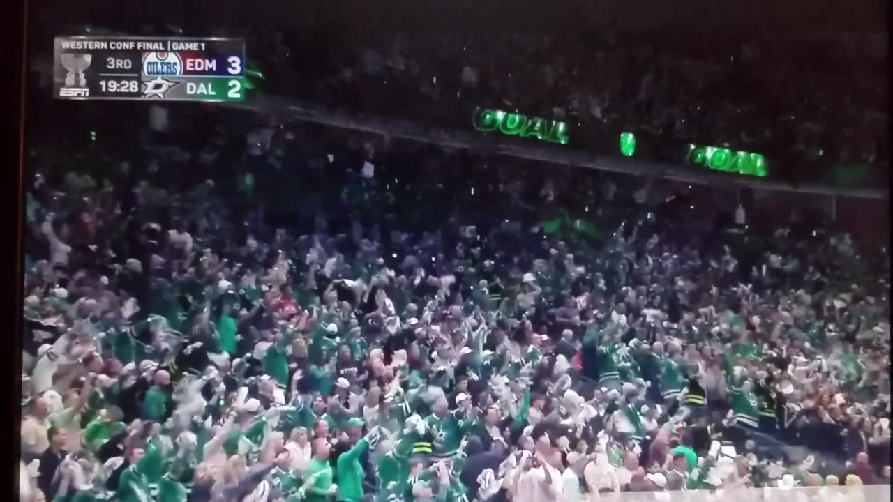 Western Conference Final Game 1 - EDM vs DAL - Stars Win 6-3