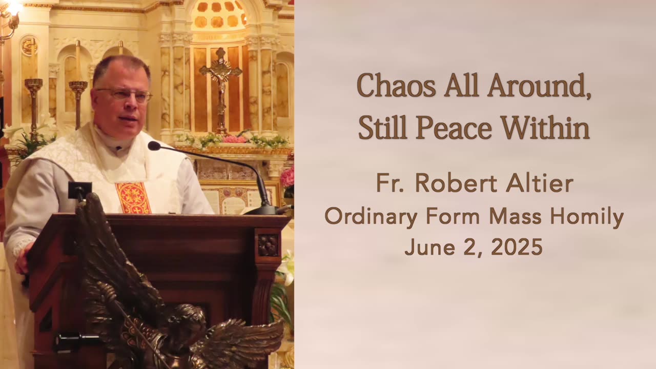 Chaos All Around, Still Peace Within