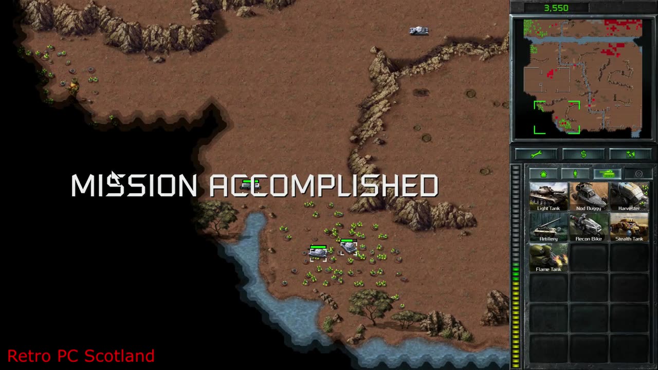 Command & Conquer Remastered NOD Mission 13