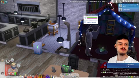 🎮 Sims 4 🧠 Crowd Control 🟢 ON 🎉 CHAOS Welcome 🤯 ✨ New Mods! 💇 New Haircut! 😂 Funny Moments??