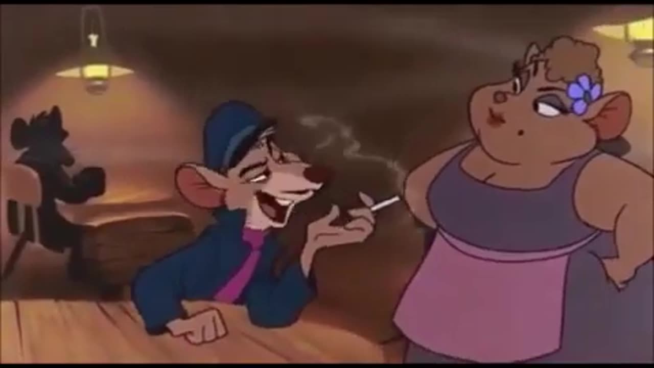 *The Great Mouse Detective LET'S REWIND THAT Bar Scene AGAIN!