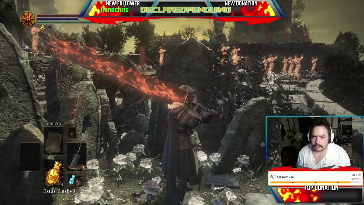 Lets Play Dark souls 3 pt.12 Defeating Sister Friede And Father Ariandel