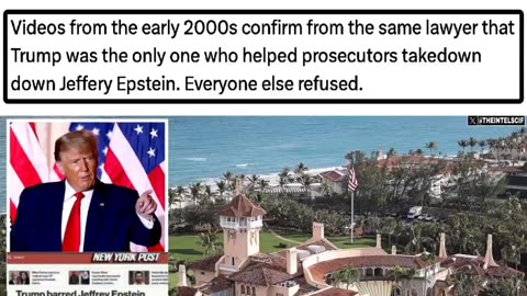 Trump confirmed to be secretly helping takedown Jeffery Epstein...