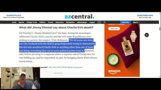 Kirk Assassination Aftermath: KIMMEL suspended, ABC News license, antifa declared terrorist