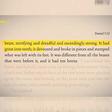 who-is-the-fourth-beast-of-daniel-7 @spiritofemet