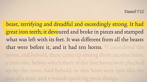 who-is-the-fourth-beast-of-daniel-7 @spiritofemet