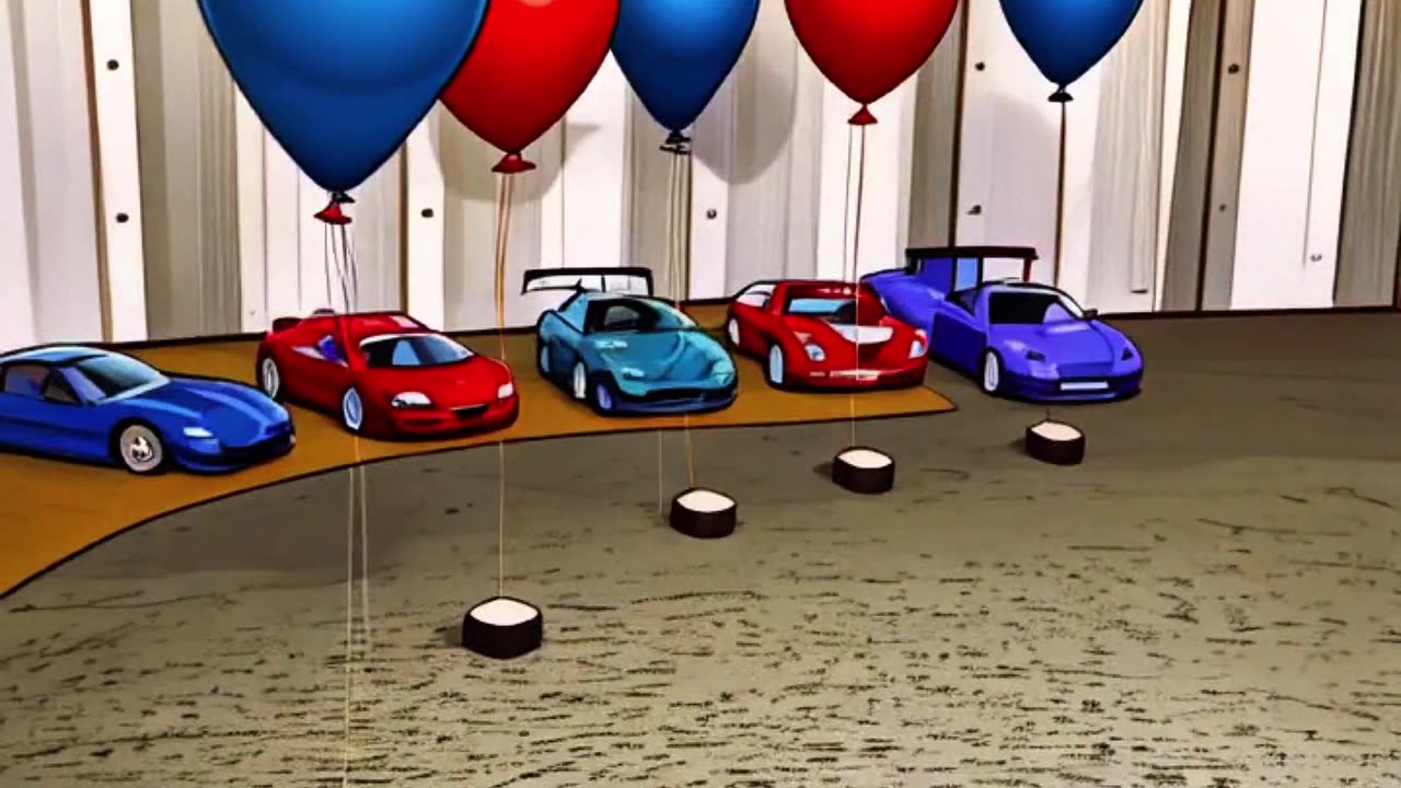 RC Car Drifting Challenge || Release all the Ballon in a single try