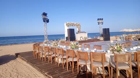 Wedding preparations. Sahl Hasheesh. 24/05/25