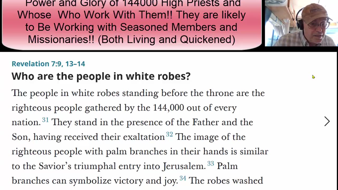 Last Gathering of 144000 High Priests Before Christ Comes - Glory and Power of God -9-2-25