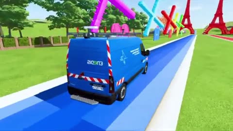 FS22: Transporting Police Cars & Fire Trucks with Trains