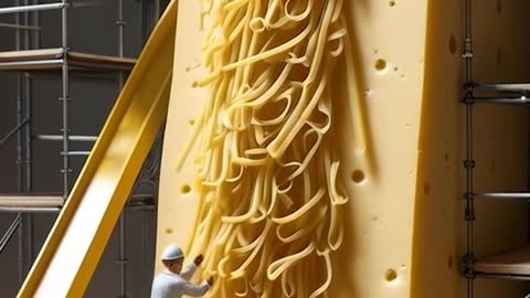 Miniature workers making cheese in the factory AI Generator Video #miniature #klingai