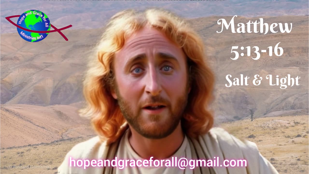 The Sermon on the Mount, Matthew 5:13-16 Salt & Light (Gene Wilder portraying Jesus Christ)