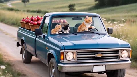 Mama cat and her kittens Trending Video #viralmamcat
