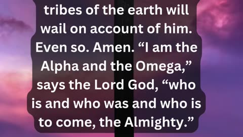 Journey of faith and spiritual growth Revelation 1:7-8 Daily Bible Verse